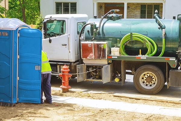 Porta Potty Rental of Moline workers